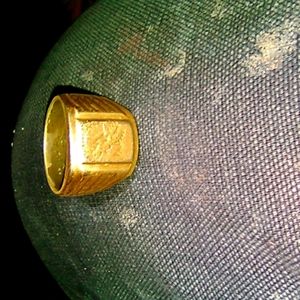 Men's gold ring 18ks